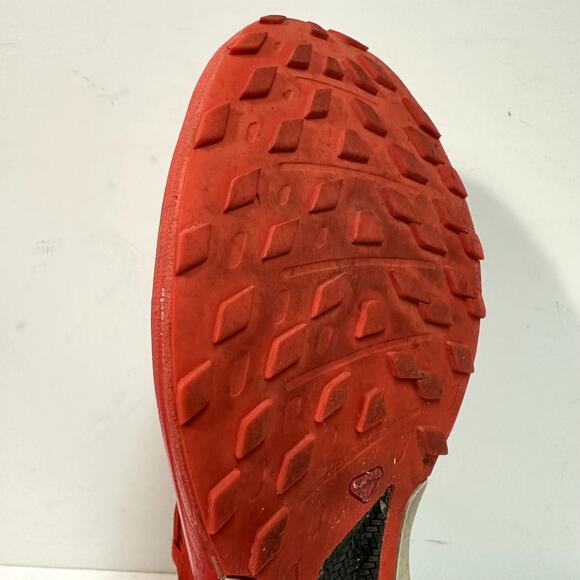 GOOD Salomon S/LAB ULTRA 3 Trail Running Shoe Red / White Unisex W 11 / M 10 - Picture 11 of 12